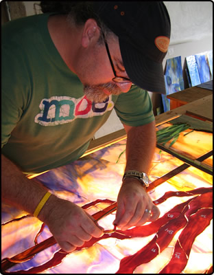 John Hamm fitting glass