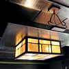 leaded glass lighting
