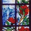 leaded glass window