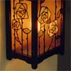 leaded glass lighting