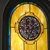 leaded glass window
